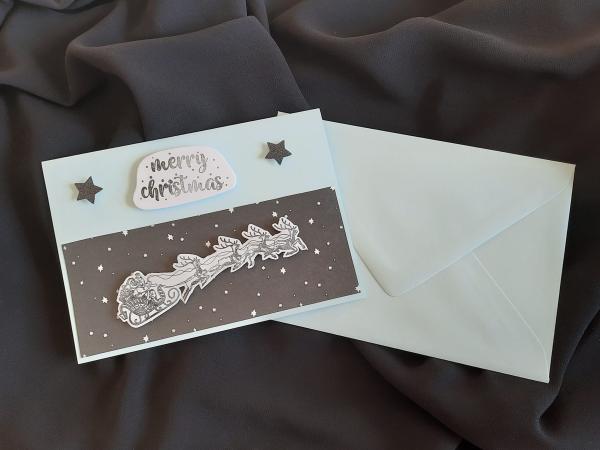 Weihnachtskarte "Merry Christmas"